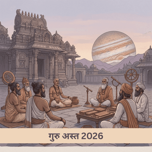 गुरु अस्त 2026