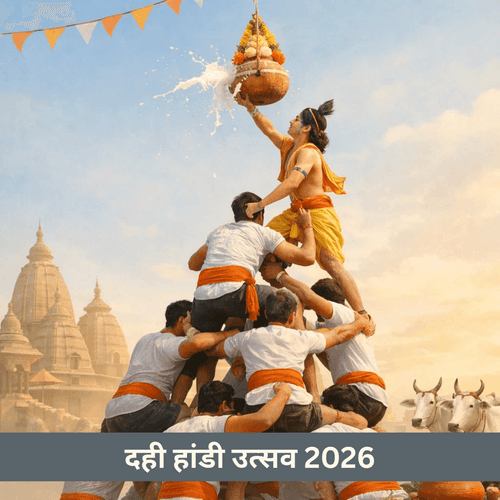 दही हांडी पर्व 2026: तिथि, महत्व, कथा और उत्सव