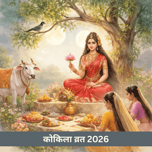 कोकिला व्रत 2026: अषाढ़ पूर्णिमा तिथि विधि