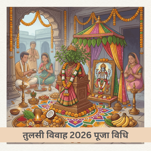 तुलसी विवाह 2026 पूजा विधि