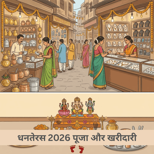 धनतेरस 2026 पूजा और खरीदारी