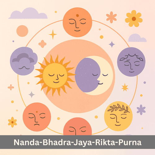 मुहूर्त सूत्र: नन्दा-भद्रा-जया-रिक्ता-पूर्णा चक्र का गहन रहस्य