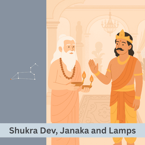 दीपक और राजा जनक-शुक्र देव की कथा: क्या जीवन में सर्वश्रेष्ठ संतुलन संभव है?