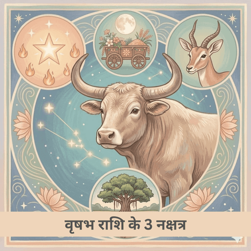 वृषभ राशि के 3 नक्षत्र और उनकी ज्योतिषीय गहराई