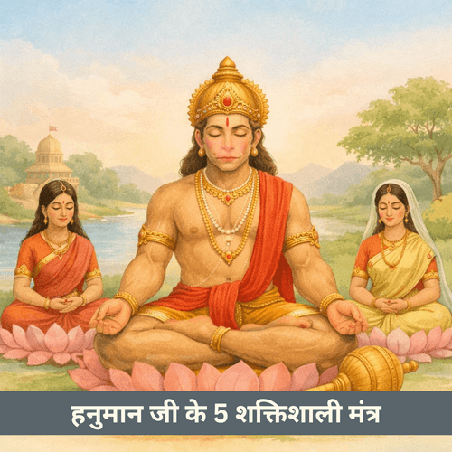 हनुमान जी के 5 शक्तिशाली मंत्र जो चिंता और अधिक सोच से मुक्त करते हैं