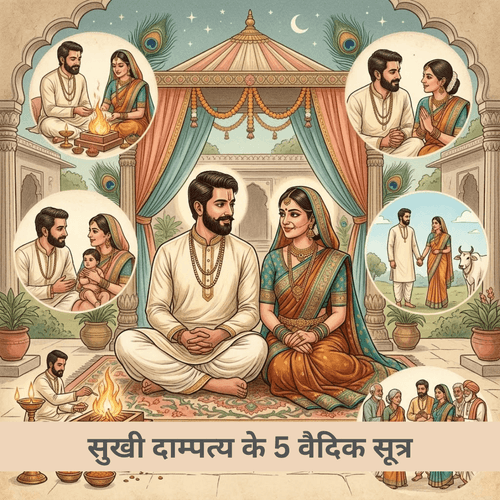 सुखी दाम्पत्य के 5 वैदिक सूत्र