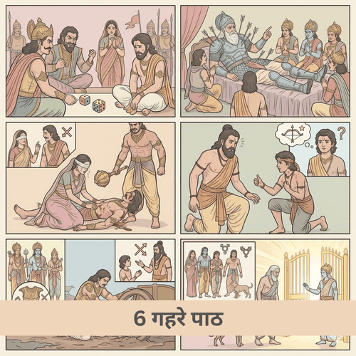 महाभारत से सही और गलत को समझने के 6 गहरे पाठ