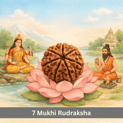 7 Mukhi Rudraksha Benefits, Rules and Side Effects