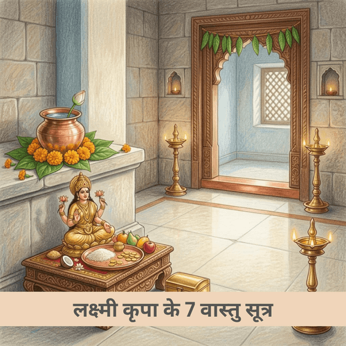 लक्ष्मी कृपा के 7 वास्तु सूत्र