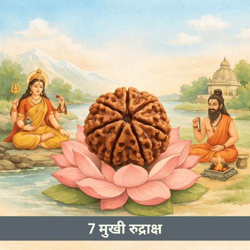 7 मुखी रुद्राक्ष के फायदे, नियम और नुकसान