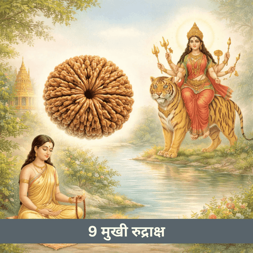 9 मुखी रुद्राक्ष के फायदे और नियम