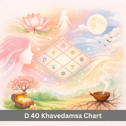 D 40 Khavedamsa Chart: How It Shows Maternal Blessings and Challenges