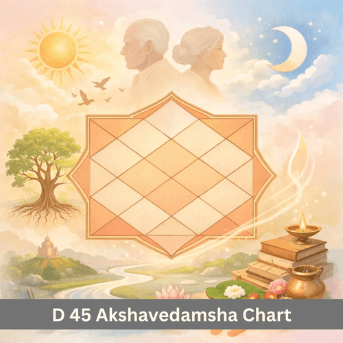 D 45 Akshavedamsha Chart: Understanding Paternal Influence