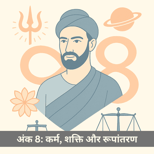 अंक 8: शनि, कर्म, संघर्ष, संस्था-निर्माण और अमूल्य विरासत का गहनतम रहस्य