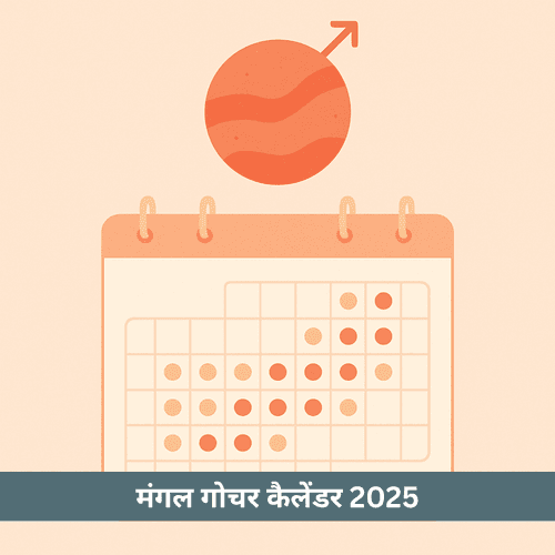 मंगल गोचर कैलेंडर 2025: जानें ग्रहों के सेनापति की हर चाल और अपने भविष्य की दिशा