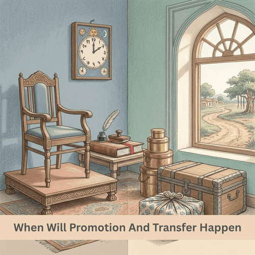 When Will Promotion And Transfer Happen