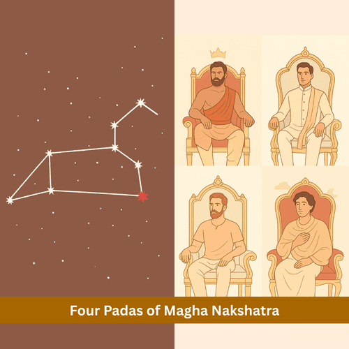 The Four Padas of Magha Nakshatra - Royal Energy, Ancestral Blessings and Life’s Depths