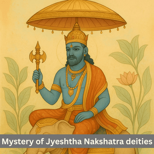 What is the hidden mystery of Jyeshtha Nakshatra deities?