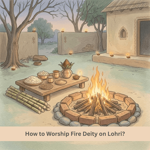 How to Worship Fire Deity on Lohri?