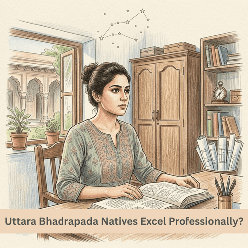 How Can Uttara Bhadrapada Natives Excel Professionally?