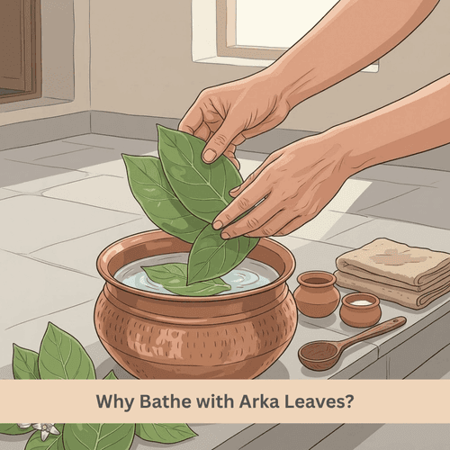 Why Bathe with Arka Leaves?