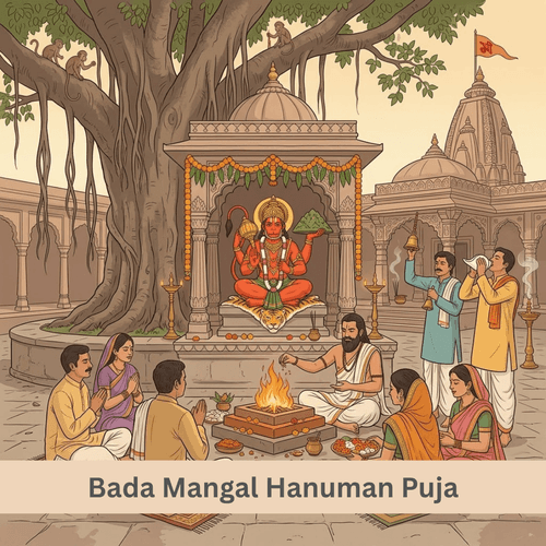 Bada Mangal Hanuman Puja Celestial Alignment