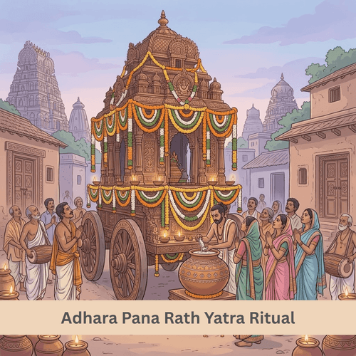 Adhara Pana Rath Yatra Ritual
