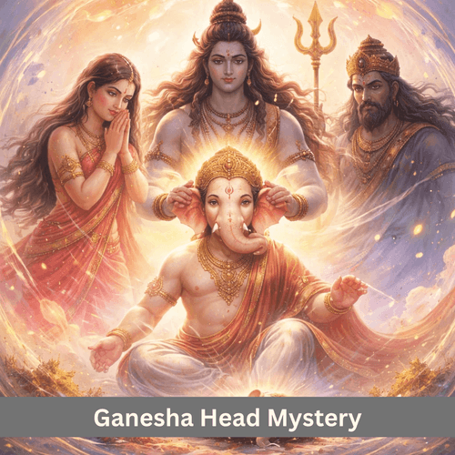 The Secret Behind Ganesha’s Head: Shani’s Gaze and Cosmic Balance