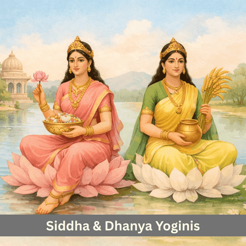 Siddha (Venus) and Dhanya (Jupiter) Yoginis: Moments of Prosperity