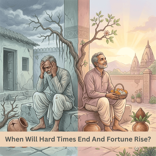 When Will Hard Times End And Fortune Rise?