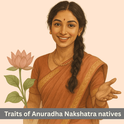 What are the unique personality traits of Anuradha Nakshatra natives?