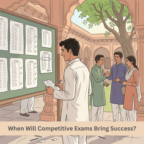 When Will Competitive Exams Bring Success?