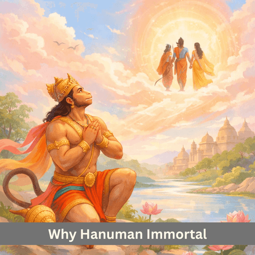 Why Hanuman Did Not Renounce the Body: When Devotion Was Commanded to Remain Immortal