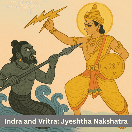The Myth of Indra and Vritra: The Soul of Jyeshtha Nakshatra and Cosmic Dharma