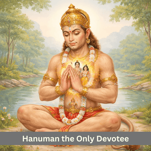 How Hanuman Became the Only Devotee Who Perceived Lord Rama Everywhere