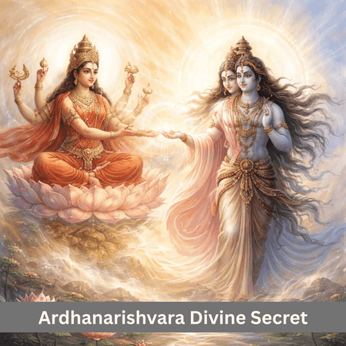 When Maa Siddhidatri Gave Power to Shiva and How Ardhanarishvara Was Born