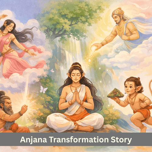 The Story of Punjikasthala Becoming Anjana: The Deep Secret of the Curse, Penance, and Hanuman’s Birth