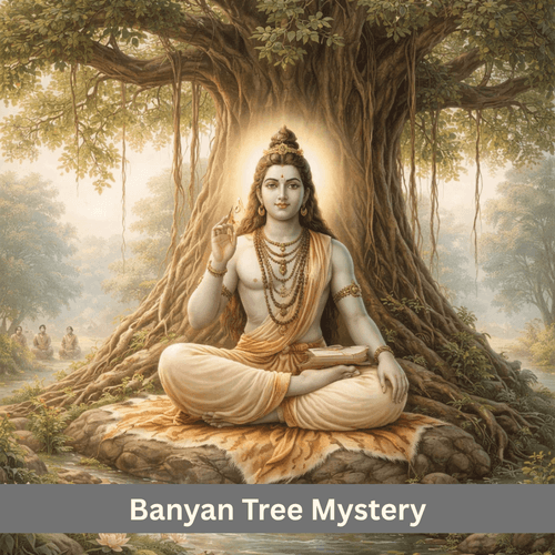 Dakshinamurti Beneath the Banyan Tree: The Silent Secret of Liberation Amid the Roots of the World