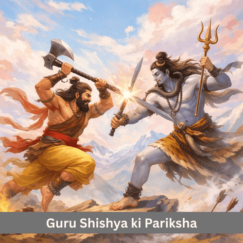 The Duel Between Parashurama and Shiva: The Secret of Trial, Valor and the Guru’s Joy