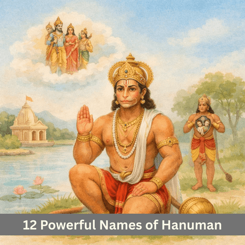 The 12 Powerful Names of Hanuman for Strength and Clarity