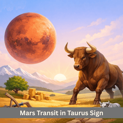 Mars Transit in Taurus: Entry on June 21, 2026