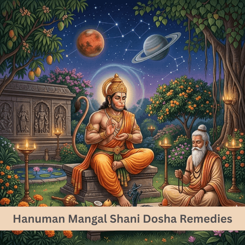 Hanuman Mangal Shani Dosha Remedies