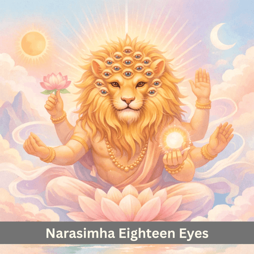 Narasimha with 18 Eyes: All Seeing Awareness