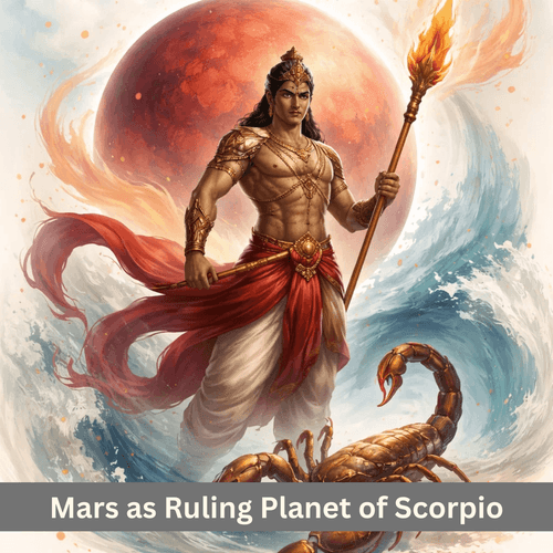 Deep Vedic Analysis of Mars as Ruling Planet of Scorpio
