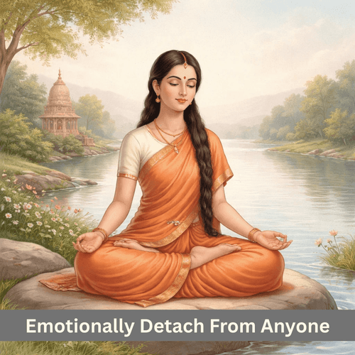 How To Emotionally Detach From Anyone Without Anger Or Hate The Gita Way