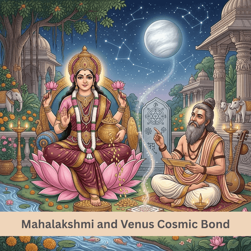 Mahalakshmi and Venus Cosmic Bond