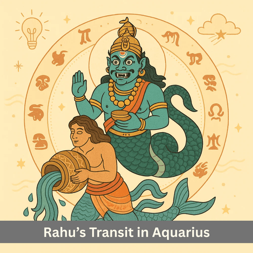 Rahu Transit in Aquarius 2025: Innovation, Illusion and New-Age Evolution