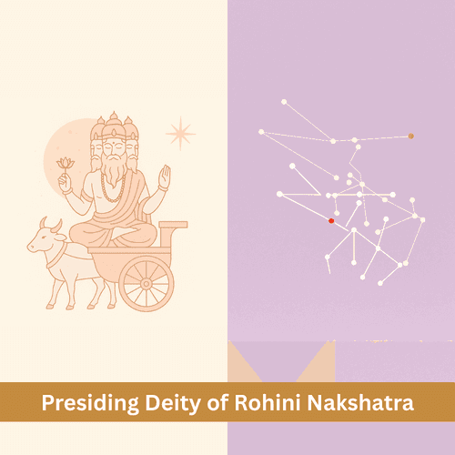 Brahma Dev: Presiding Deity of Rohini Nakshatra and the Lord of Creation