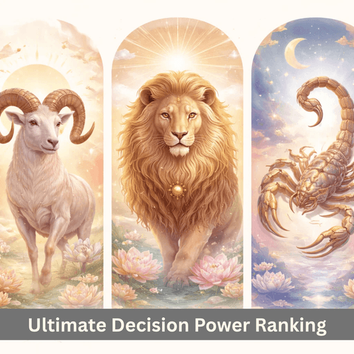The 9 Great Rankings of Decisiveness in Vedic Astrology: Aries Leo Scorpio Nakshatras Study