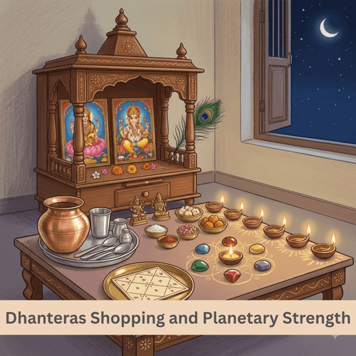 Dhanteras Shopping and Planetary Strength